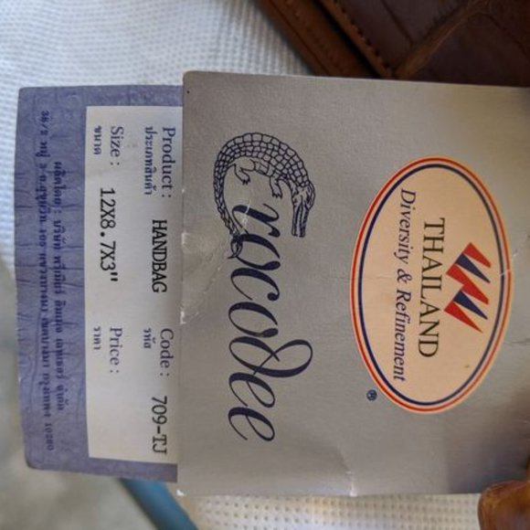 Crocodee Genuine Alligator Purse - Picture 2 of 11